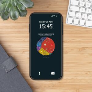 World Population 2026V2 | Phone Wallpaper Pack — 3 Designs