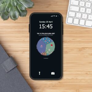 World Debt 2026 | Phone Wallpaper Pack — 3 Designs