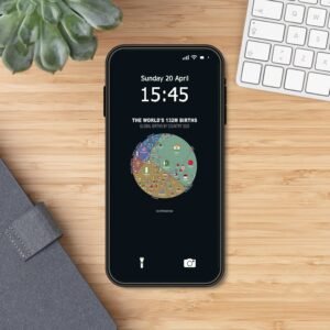 World Births 2025 — Phone Wallpaper Pack (3 Designs)