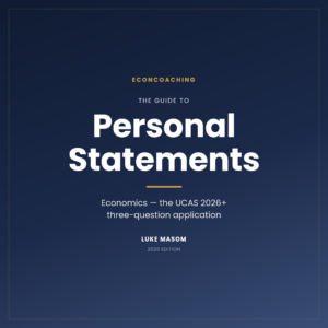 Guide to Personal Statements: Economics — UCAS 2026 ebook cover