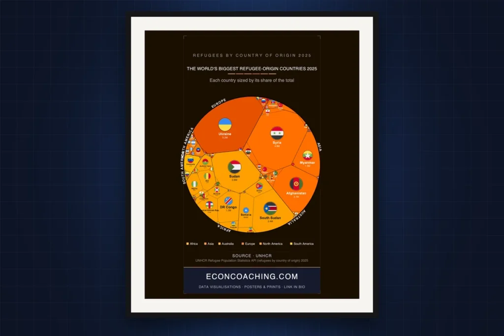 Cover image: Refugees by Origin 2025