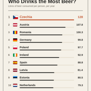 Who Drinks the Most Beer?