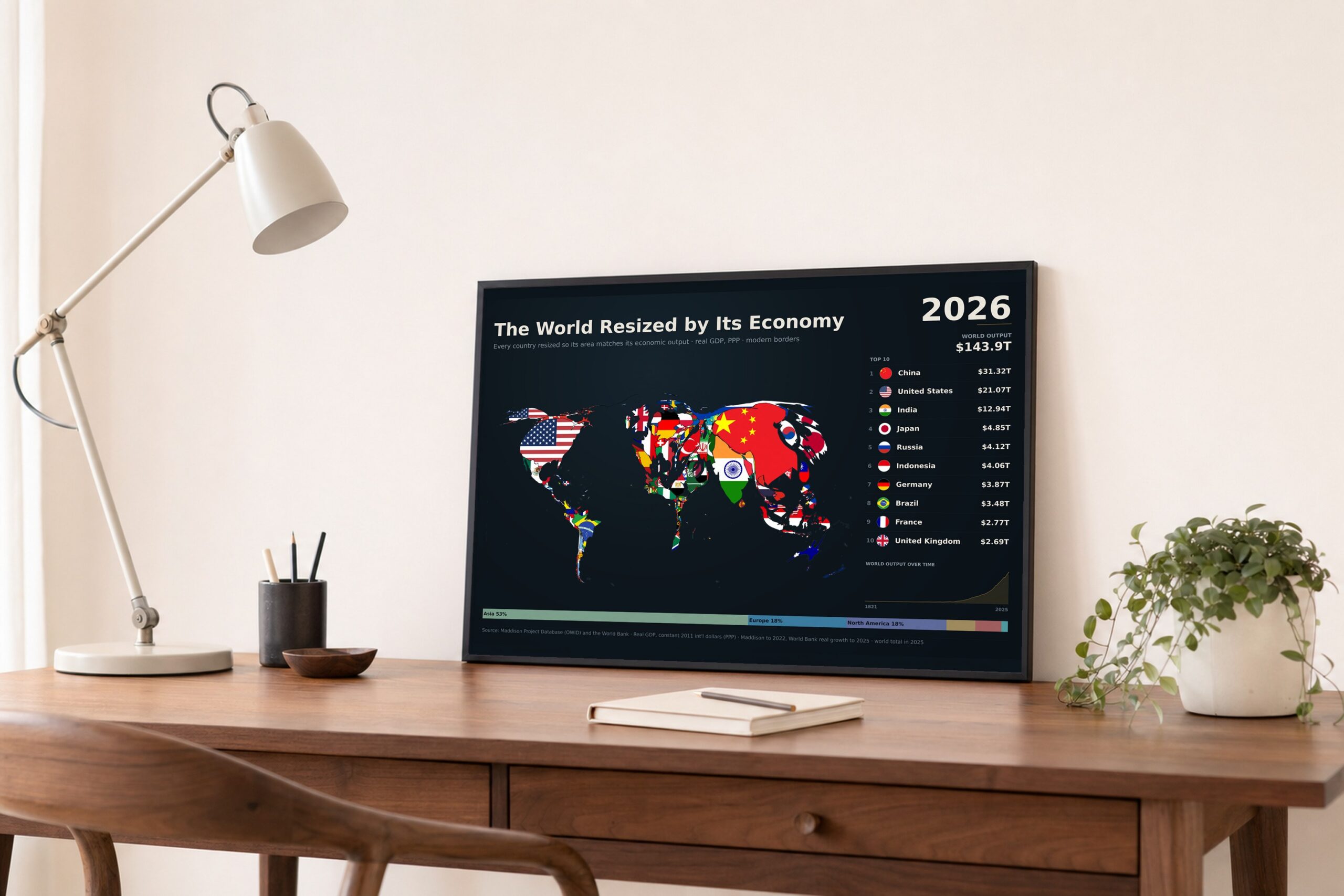 The World Resized by Its Economy - Image 3